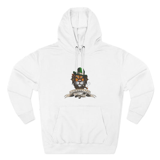 Three-Panel Fleece Hoodie