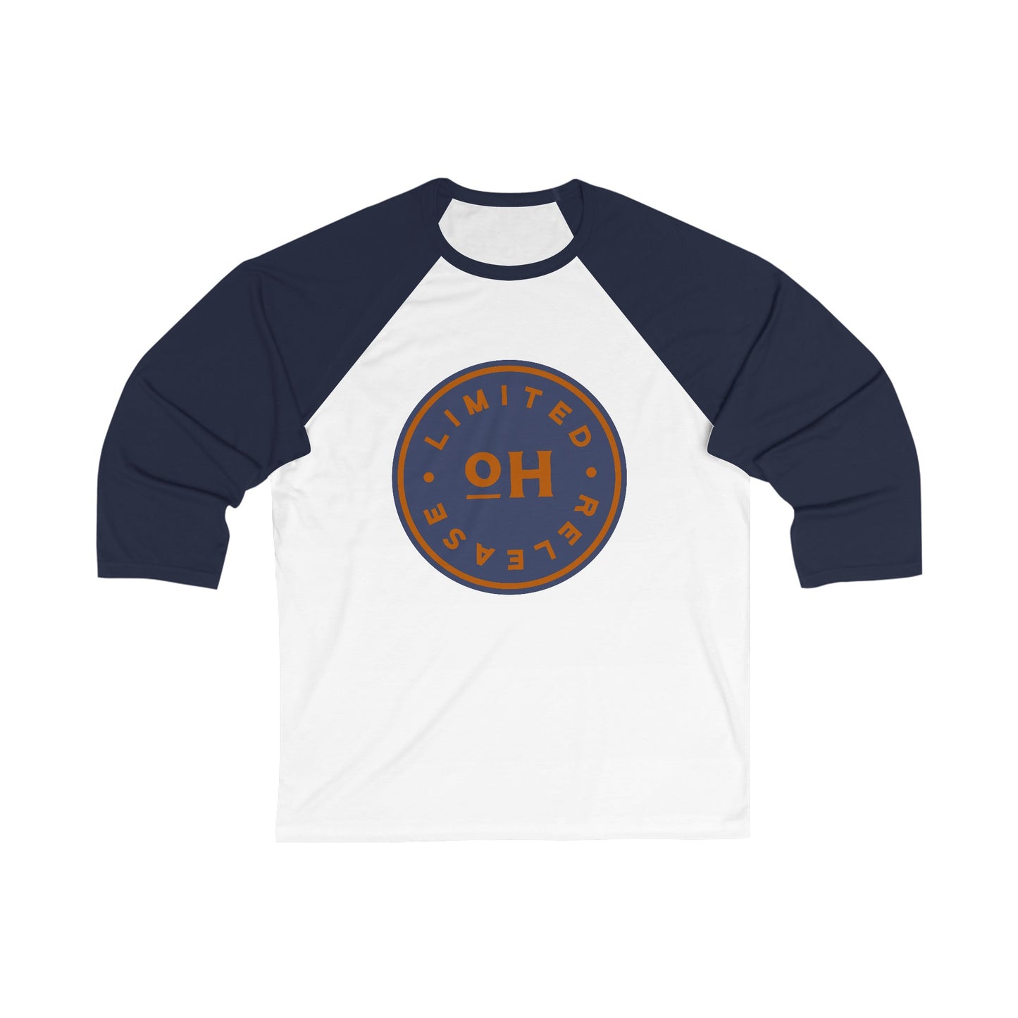 Unisex 3\4 Sleeve Baseball Tee