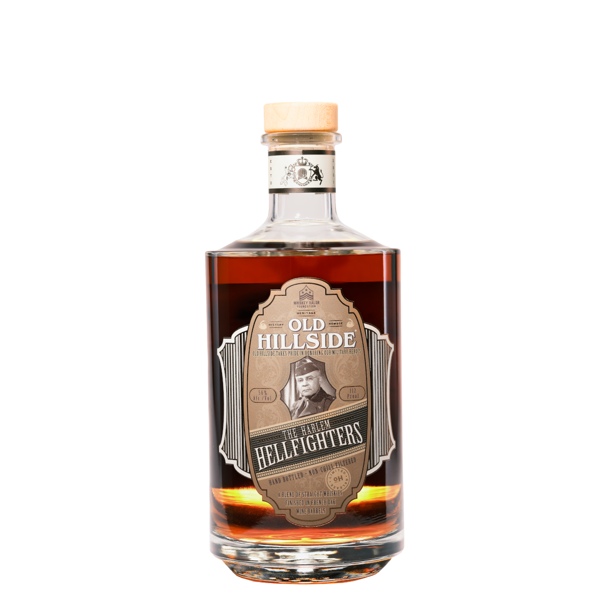 Harlem Hellfighters Whiskey - Benjamin O. Davis Sr. Commemorative Bottle
